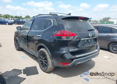 2017 Nissan Rogue Sv из США, поврежденный, VIN 5N1AT2MT4HC886289